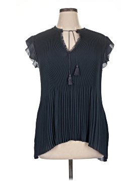 Elie Tahari Short Sleeve Blouse