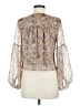 Promesa U.S.A. 100% Polyester Tan Long Sleeve Blouse Size M - photo 2