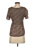 Urban Romantics 100% Rayon Brown Short Sleeve Blouse Size S - photo 2