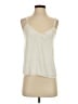 Evereve 100% Polyester Ivory Tank Top Size XS - photo 1