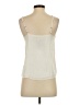 Evereve 100% Polyester Ivory Tank Top Size XS - photo 2