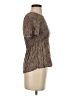 Urban Romantics 100% Rayon Brown Short Sleeve Blouse Size S - photo 4