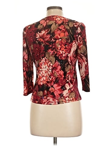 Brittany Black 3/4 Sleeve T-Shirt (view 2)