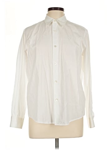 ami alexandre mattiussi Long Sleeve Button-Down Shirt (view 1)