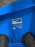 Nike 100% Polyester Solid Blue Pullover Sweater Size XL - photo 7