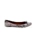 Halogen 100% Leather Gray Flats Size 7 1/2 - photo 1