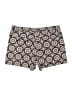 Elevenses Print Blue Shorts Size 14 - photo 2