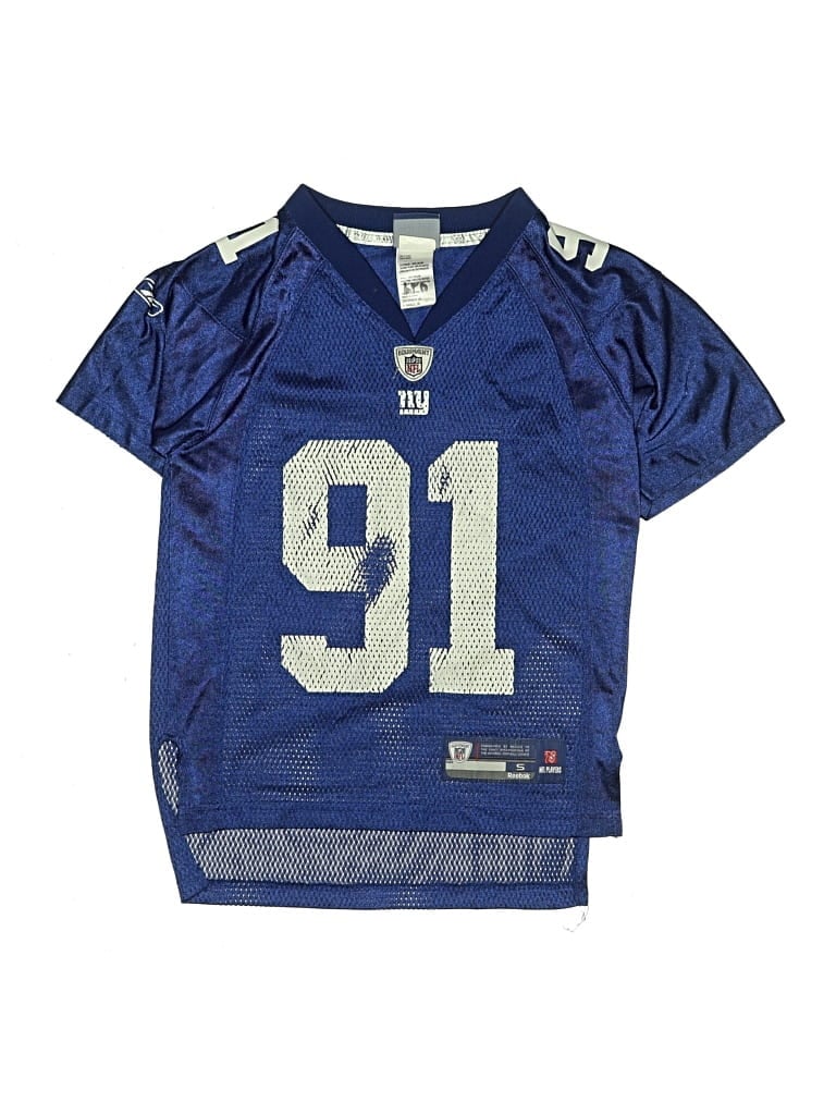 Pre-owned Nfl Kids' Short Sleeve T-shirt In Blue