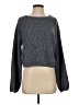 Shein 100% Polyester Tweed Gray Pullover Sweater Size 4 - photo 1