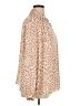 NYDJ Animal Print Tan Long Sleeve Blouse Size XL - photo 4