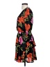 Express 100% Polyester Floral Black Cocktail Dress Size S - photo 5