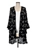 Doe & Rae 100% Rayon Black Kimono Size M - photo 1