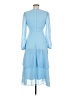 Shein Blue Cocktail Dress Size 4 - photo 2