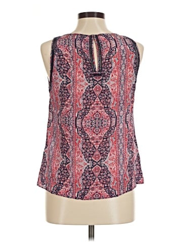 Greylin Sleeveless Silk Top (view 2)