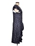 Unbranded Polka Dots Blue Casual Dress Size L - photo 4
