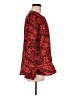 MICHAEL Michael Kors Red Long Sleeve Blouse Size M - photo 4