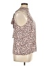 Avec Les Filles 100% Polyester Tan Sleeveless Blouse Size XL - photo 4