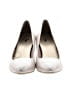Fioni Metallic Silver Heels Size 7 1/2 - photo 2