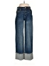 BCBGeneration Color Block Blue Jeans Size 7 - photo 1