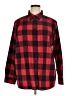 Chaps 100% Cotton Plaid Red Long Sleeve Button-Down Shirt Size 1X - photo 1