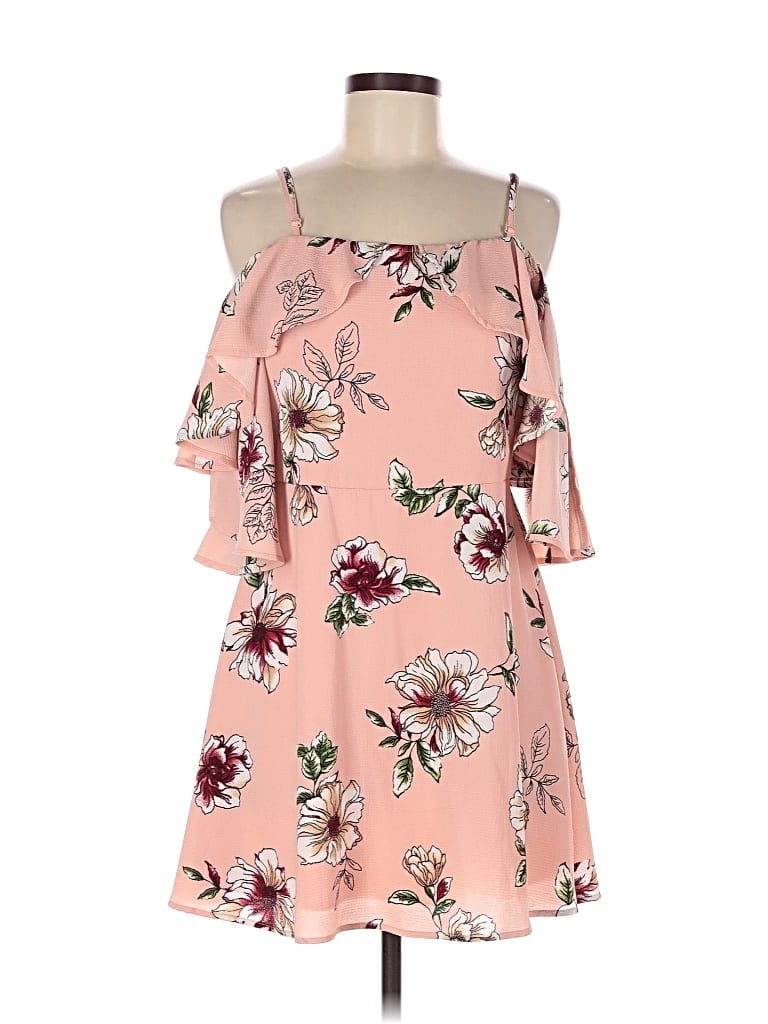 Pre-owned Altar'd State Casual Dress In Pink