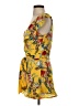 Love Tree Tropical Yellow Casual Dress Size S - photo 5