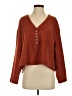 Urban Outfitters Orange Pullover Sweater Size S - photo 1