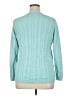 Talbots Outlet 100% Cotton Teal Pullover Sweater Size 1X - photo 2