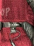 Toccin Color Block Burgundy Wool Pullover Sweater Size S - photo 7