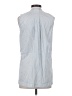 Vince. 100% Cotton Stripes Blue Sleeveless Button-Down Shirt Size S - photo 2