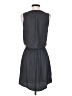 Express 100% Polyester Solid Gray Casual Dress Size S - photo 2