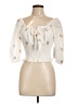 Kirious Ivory 3/4 Sleeve Blouse Size L - photo 1