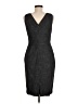 Kay Unger Tweed Gray Cocktail Dress Size 8 - photo 2