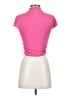 Shein Pink Short Sleeve Top Size 4 - photo 2