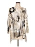 Jess & Jane Ivory Long Sleeve Blouse Size L - photo 1