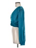 Sincerely Jules Teal Long Sleeve Blouse Size M - photo 5