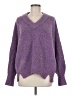 Old Navy Tweed Purple Pullover Sweater Size M - photo 1
