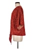 VIISHOW Red 3/4 Sleeve Blouse Size M - photo 5