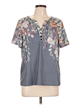 Emery Rose Short Sleeve Henley