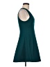 Forever 21 Solid Teal Cocktail Dress Size M - photo 4