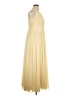 DB Studio 100% Polyester Yellow Cocktail Dress Size 16 - photo 4