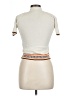 Princess 100% Polyester Ivory Short Sleeve Blouse Size 12 - photo 2