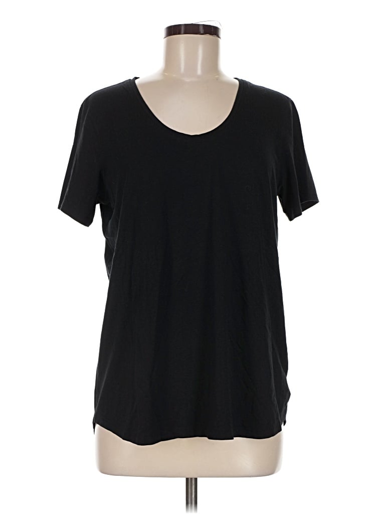 Pre-owned Theory Short Sleeve T-shirt In Black