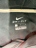 Nike 100% Polyester Black Gray Pullover Hoodie Size L - photo 7