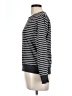 Current/Elliott 100% Cotton Stripes Gray Pullover Sweater Size Lg (3) - photo 5