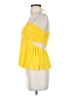 STAUD Yellow Sleeveless Blouse Size S - photo 5