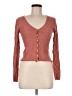 Sweewe Brown Long Sleeve Top Size M - photo 1