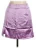 Unbranded Solid Purple Casual Skirt Size M - photo 1