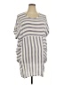 Assorted Brands Stripes Gray Casual Dress Size 2X - photo 1