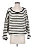 Free People Stripes White Pullover Sweater Size S - photo 1